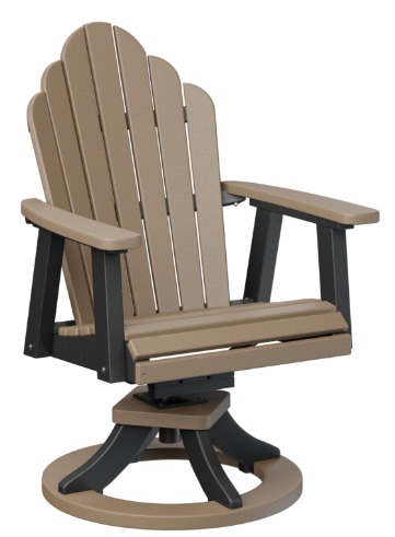 Berlin Gardens Cozi-Back Swivel Rocker Dining Chair